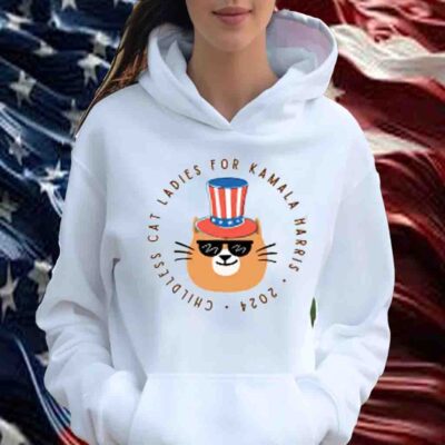 Cool Cat Lady For Kamala Shirt, Kamala Harris 2024 Shirt