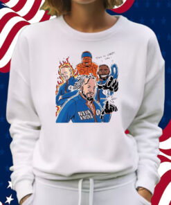 Donte Divincenzo Josh Hart Mikal Bridges Jalen Brunson Nova Knicks T-Shirt