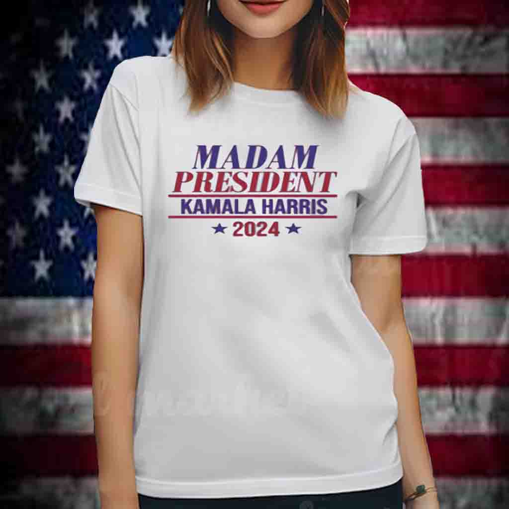 Madam President – Support Kamala Harris For President 2024 Youth T-Shirt