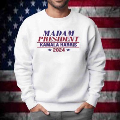 Madam President – Support Kamala Harris For President 2024 Youth T-Shirt
