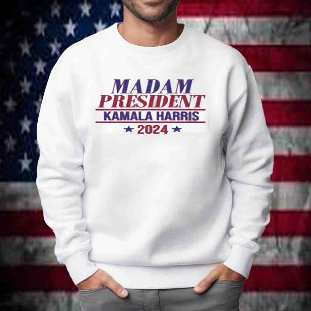 Madam President – Support Kamala Harris For President 2024 Youth T-Shirt