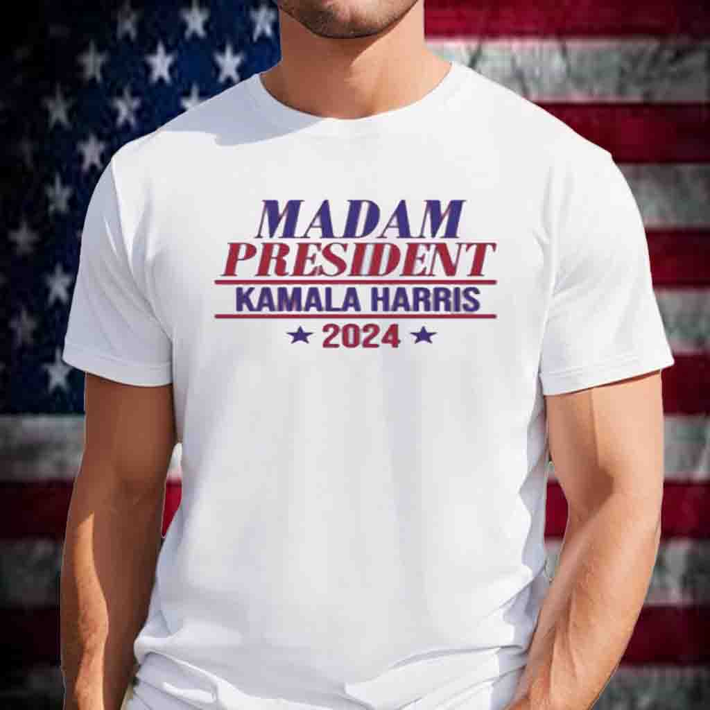 Madam President – Support Kamala Harris For President 2024 Youth T-Shirt