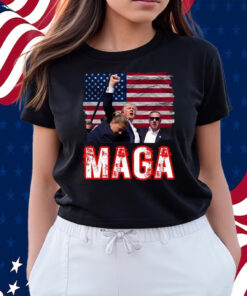 Maga Trump Iconic Fist Raised Shirt