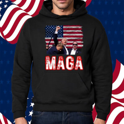 Maga Trump Iconic Fist Raised Shirt