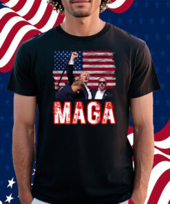 Maga Trump Iconic Fist Raised Shirt