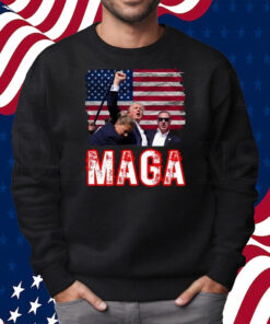 Maga Trump Iconic Fist Raised Shirt
