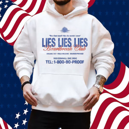 Morgan Wallen Lies Lies Lies Heartbreak Club Shirt