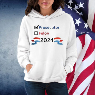 Official 2024 Checkboxes Prosecutor Vs Felon Shirt