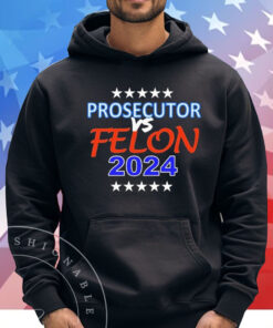 Official Kamala Harris Prosecutor vs Felon 2024 T-Shirt