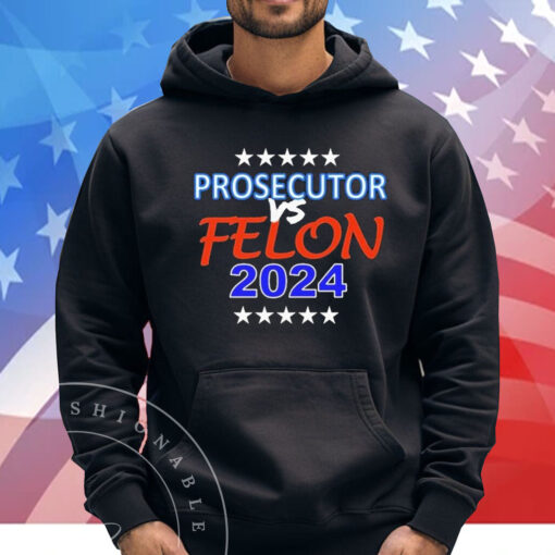 Official Kamala Harris Prosecutor vs Felon 2024 T-Shirt