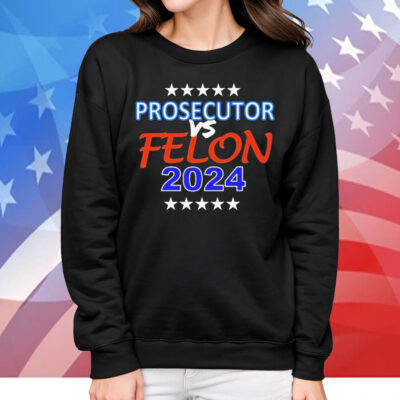 Official Kamala Harris Prosecutor vs Felon 2024 T-Shirt