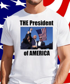 Trump Shooting The President Of America Shirt