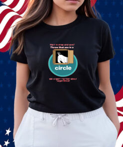 Want To Shop And Save Throw That Ass In A Circle T-Shirt