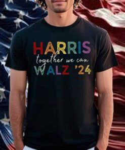 Harris Walz V-Neck, Sweatshirt, T-Shirt, Harris Walz 2024, Kamala Shirt, Together We Can T-Shirt