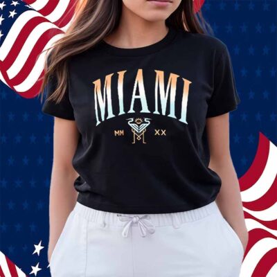 Inter Miami Cf Gradient Heavy Relaxed T-Shirt