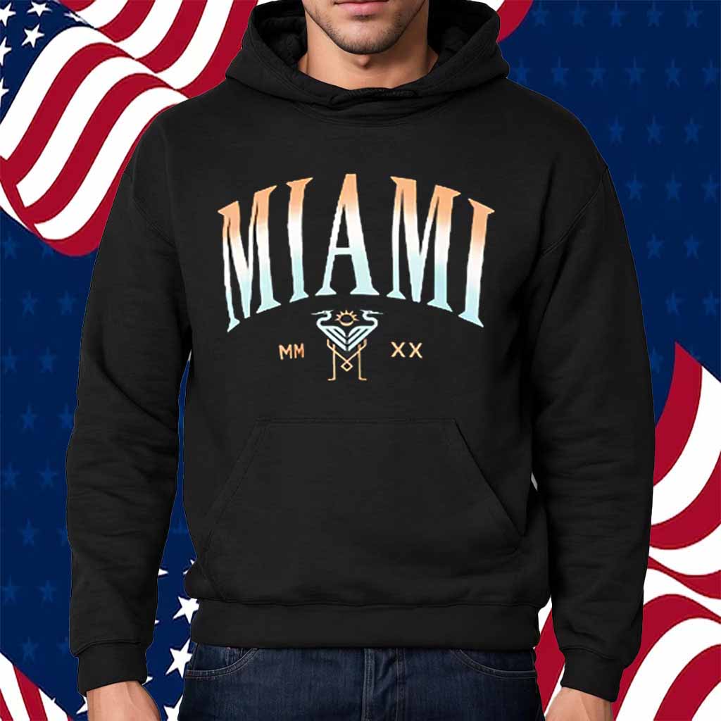 Inter Miami Cf Gradient Heavy Relaxed T-Shirt
