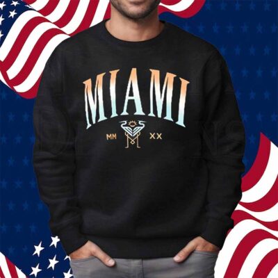 Inter Miami Cf Gradient Heavy Relaxed T-Shirt