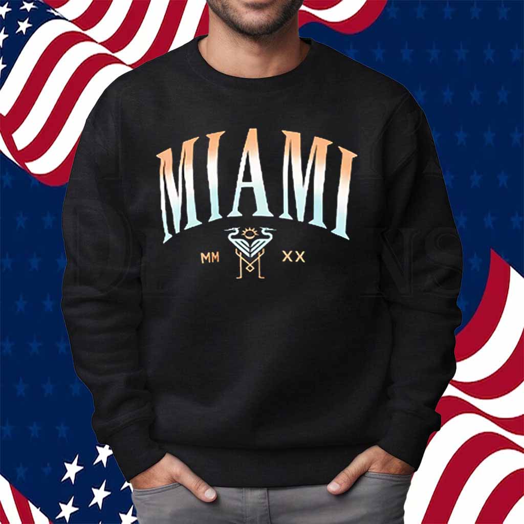 Inter Miami Cf Gradient Heavy Relaxed T-Shirt
