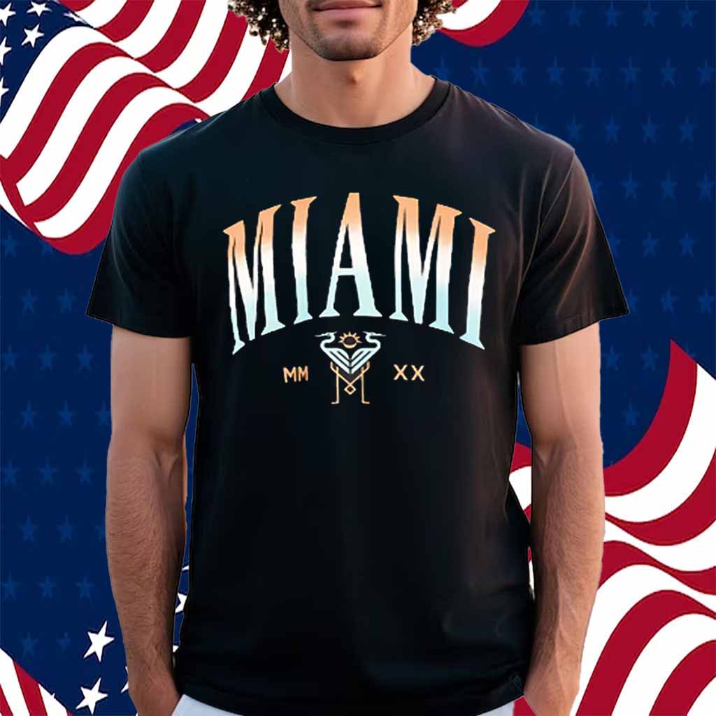 Inter Miami Cf Gradient Heavy Relaxed T-Shirt