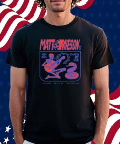 Matt Maeson That's My Cue Red Skeleton Shirt