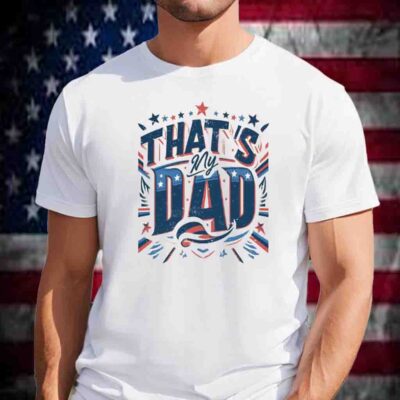 That's My Dad Gus Walz Shirt - Tim Walz Vice President T-Shirt
