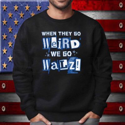 When They Go Weird We Go Walz Shirt, Harris Walz 2024 Tee, Election Slogan Shirt, Kamala Supporter Top, Election 2024 T-Shirt
