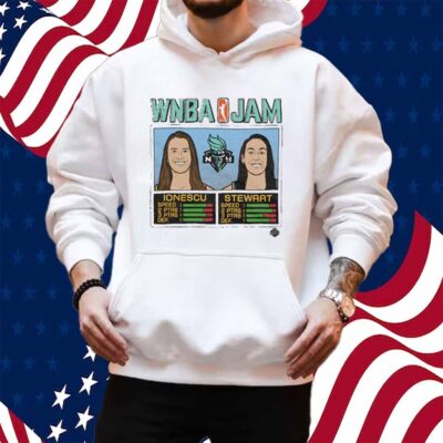Wnba Jam Liberty Ionescu And Stewart Shirt