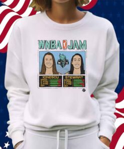 Wnba Jam Liberty Ionescu And Stewart Shirt