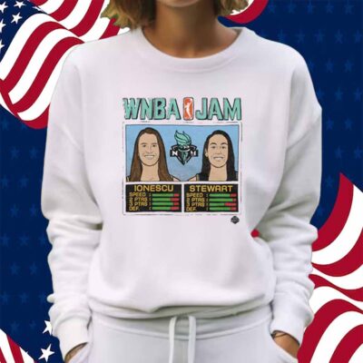 Wnba Jam Liberty Ionescu And Stewart Shirt