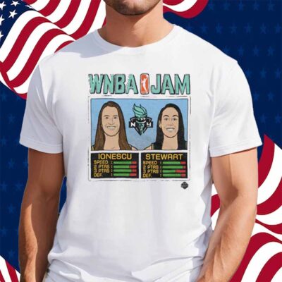 Wnba Jam Liberty Ionescu And Stewart Shirt