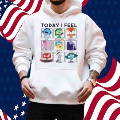 Disney Pixar Inside Out 2 Today I Feel T-Shirt