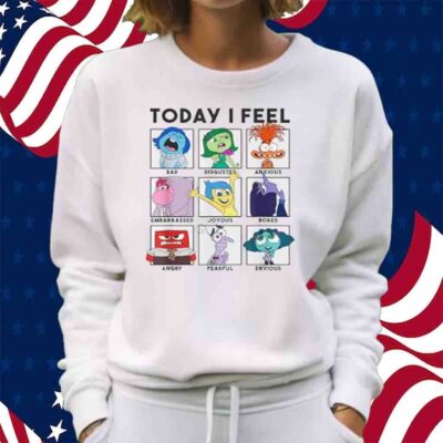 Disney Pixar Inside Out 2 Today I Feel T-Shirt