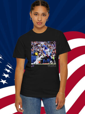 Josh Allen Buffalo Bills Nfl Flash Features Week 1 T-Shirt
