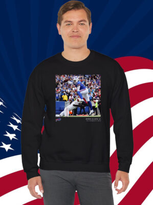Josh Allen Buffalo Bills Nfl Flash Features Week 1 T-Shirt