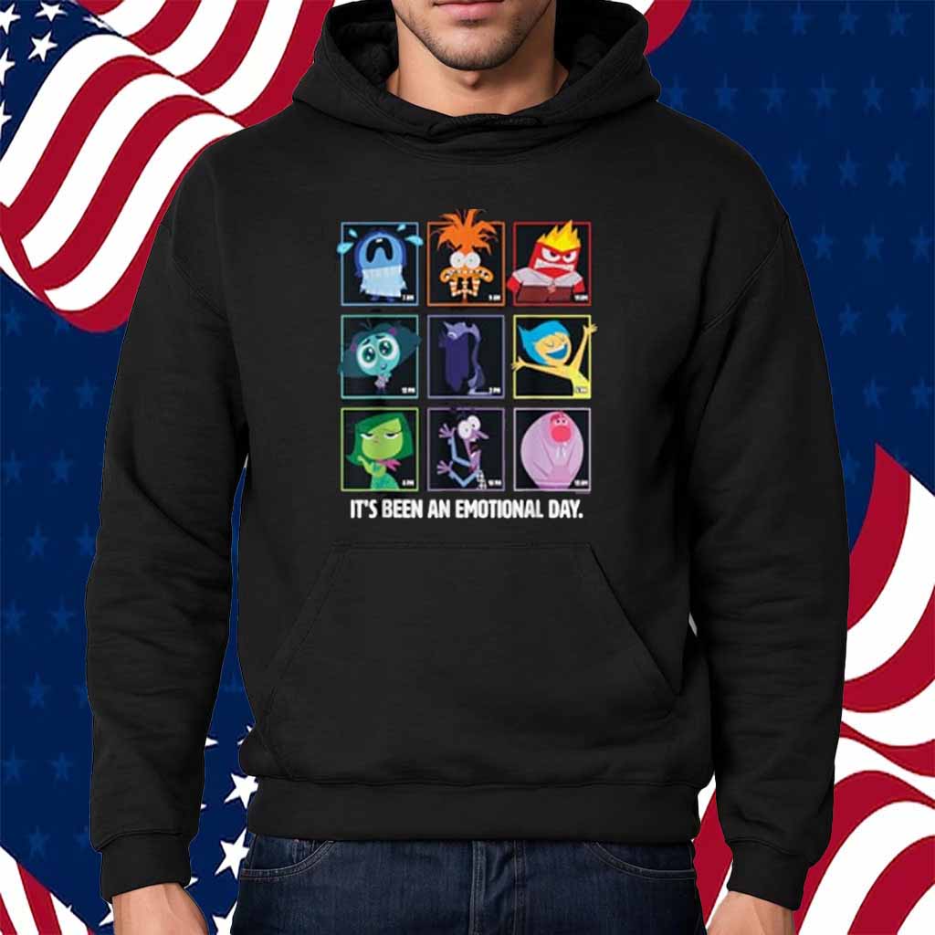 Disney and Pixar’s Inside Out 2 Emotions An Emotional Day T-Shirt