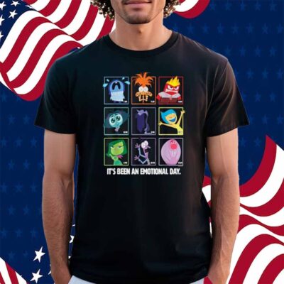 Disney and Pixar’s Inside Out 2 Emotions An Emotional Day T-Shirt