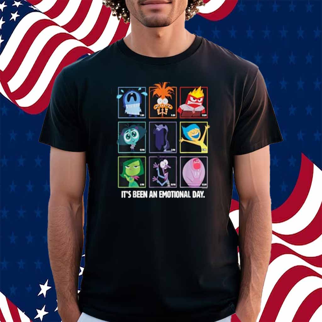 Disney and Pixar’s Inside Out 2 Emotions An Emotional Day T-Shirt