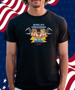 Eddie Hall World's Strongest Man Muscle Man T-Shirt