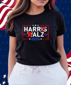 Funny Harris Walz 24 Harry Balz 2024 Meme Democratics Vote T-Shirt