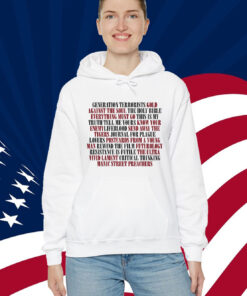Generation Terrorists Gold Against The Soul The Holy Bible Everything Must Go Shirt