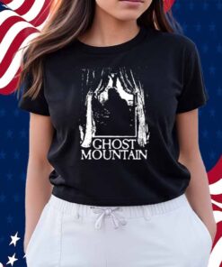 Ghost Mountain Window Black T-Shirt