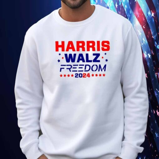 Harris Walz Freedom 2024 Shirt