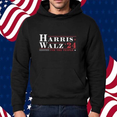 Harris Walz President 2024 For The People America T-Shirt