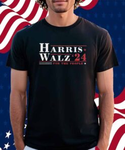 Harris Walz President 2024 For The People America T-Shirt