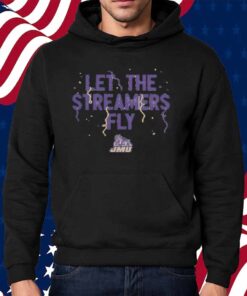 JMU FOOTBALL LET THE STREAMERS FLY T-SHIRT