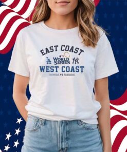 Los Angeles Dodgers Vs New York Yankees 2024 World Series Matchup T-Shirt