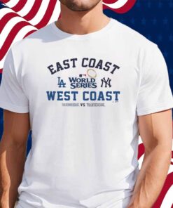 Los Angeles Dodgers Vs New York Yankees 2024 World Series Matchup T-Shirt