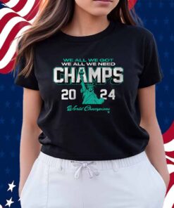 NEW YORK BASKETBALL 2024 CHAMPS T-SHIRT