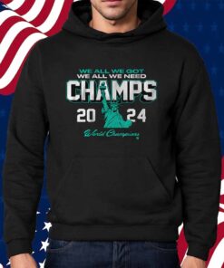 NEW YORK BASKETBALL 2024 CHAMPS T-SHIRT