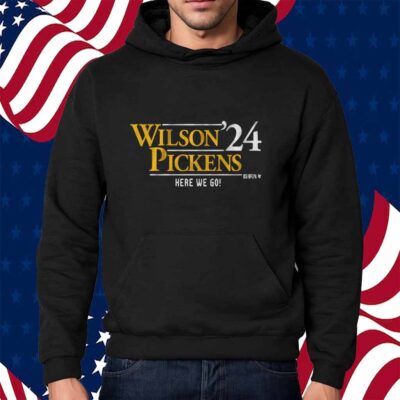 RUSSELL WILSON & GEORGE PICKENS WILSON-PICKENS '24 T-SHIRT